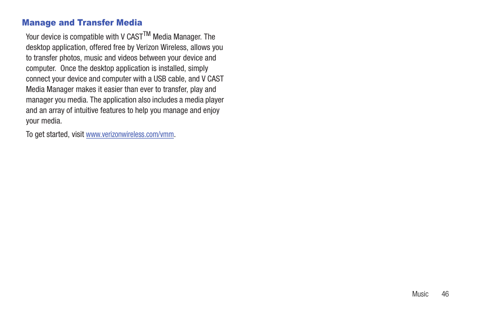 Manage and transfer media | Samsung 10.1 User Manual | Page 53 / 123