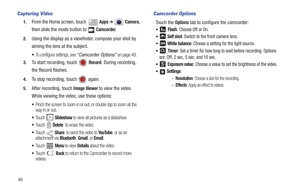 Samsung 10.1 User Manual | Page 56 / 123