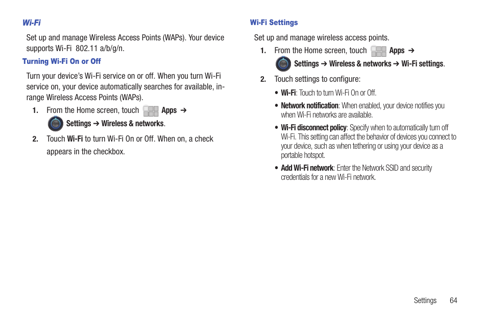 Samsung 10.1 User Manual | Page 71 / 123