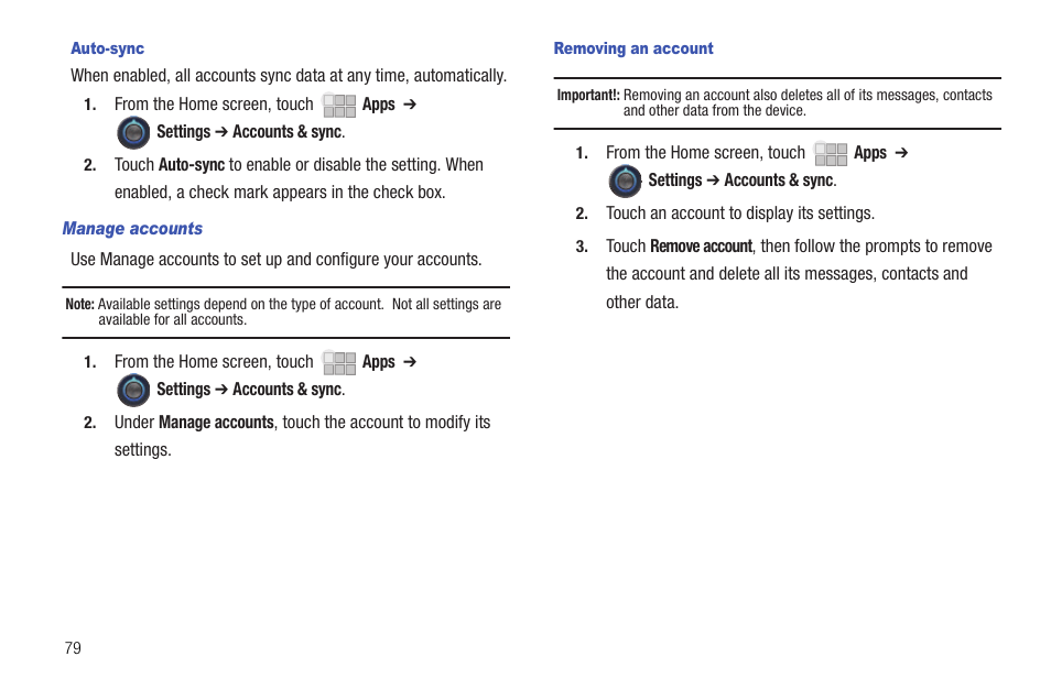 Samsung 10.1 User Manual | Page 86 / 123