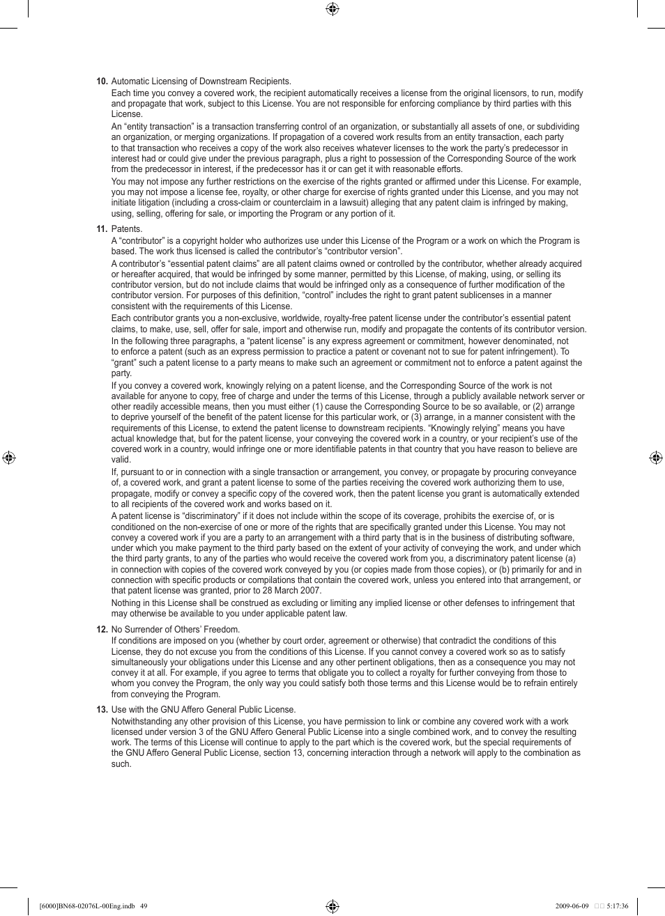 Samsung BN68-02076L-00 User Manual | Page 51 / 59