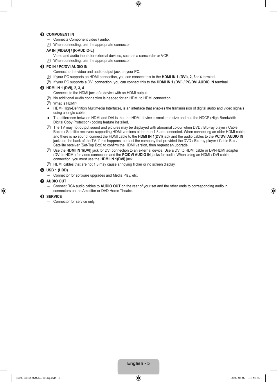 Samsung BN68-02076L-00 User Manual | Page 7 / 59