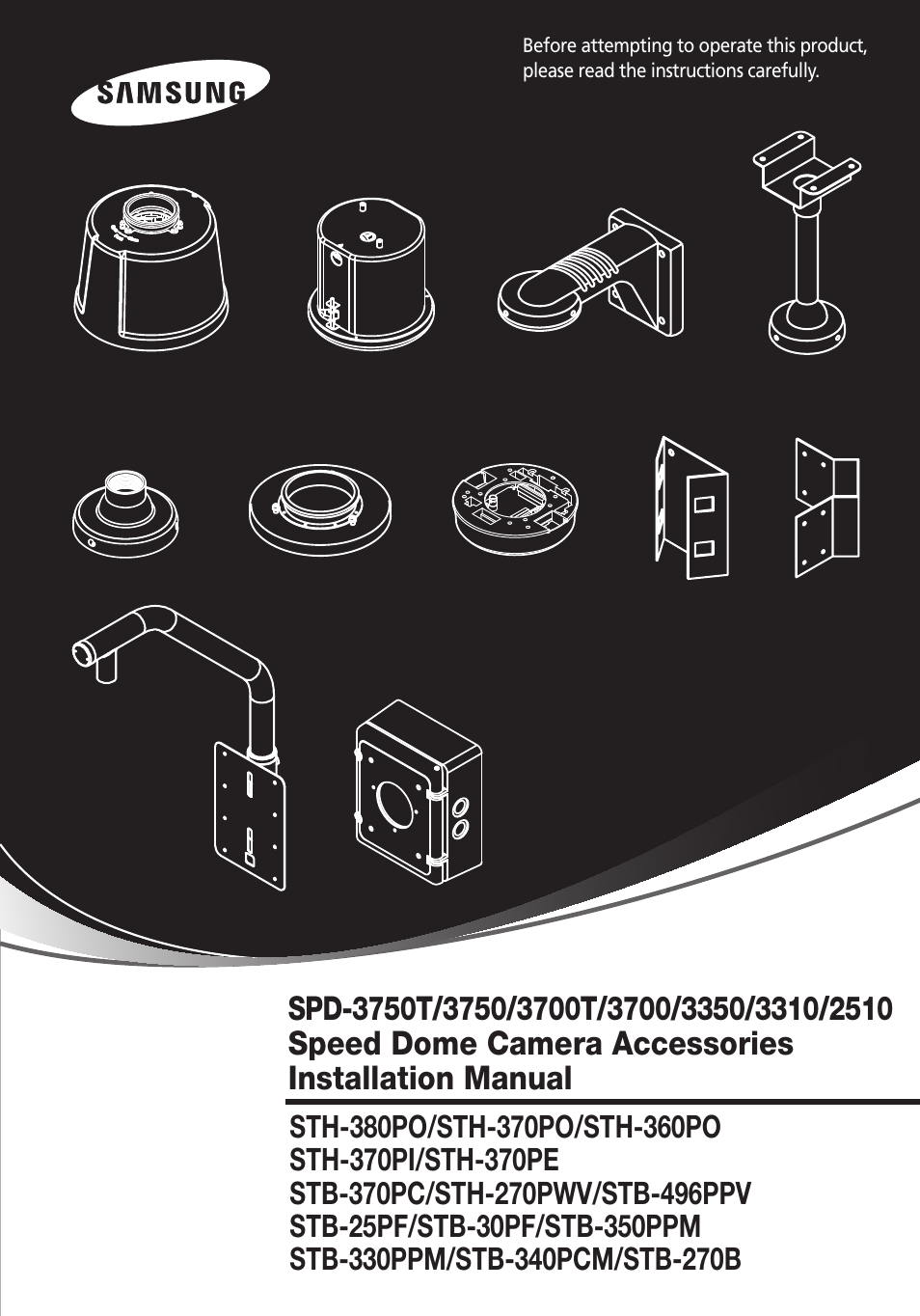 Samsung SPD-3700T User Manual | 21 pages