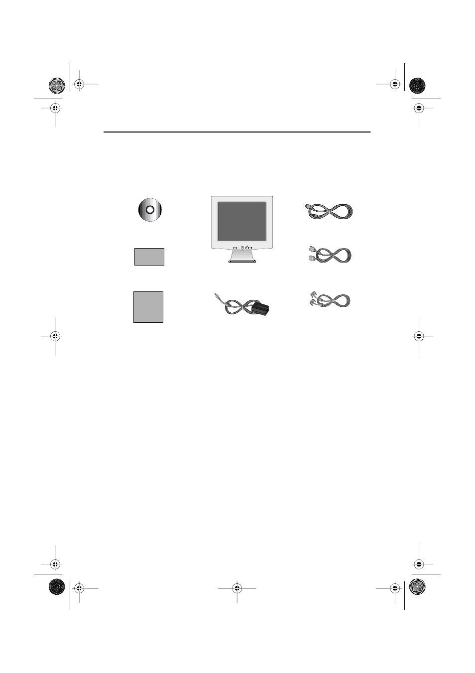 Unpacking your lcd monitor | Samsung 180T User Manual | Page 5 / 28