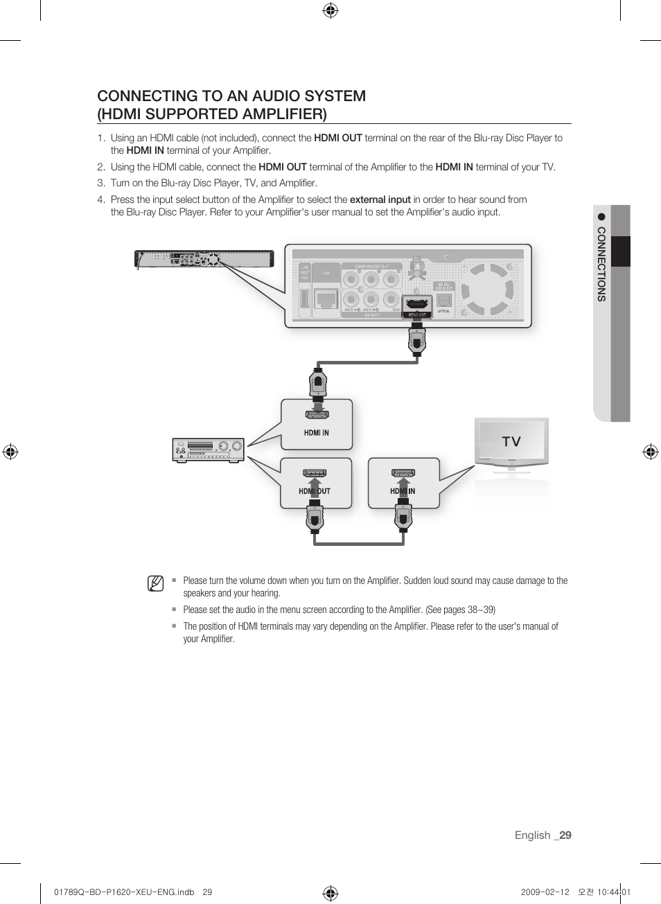 Samsung BD-P1620 User Manual | Page 29 / 75