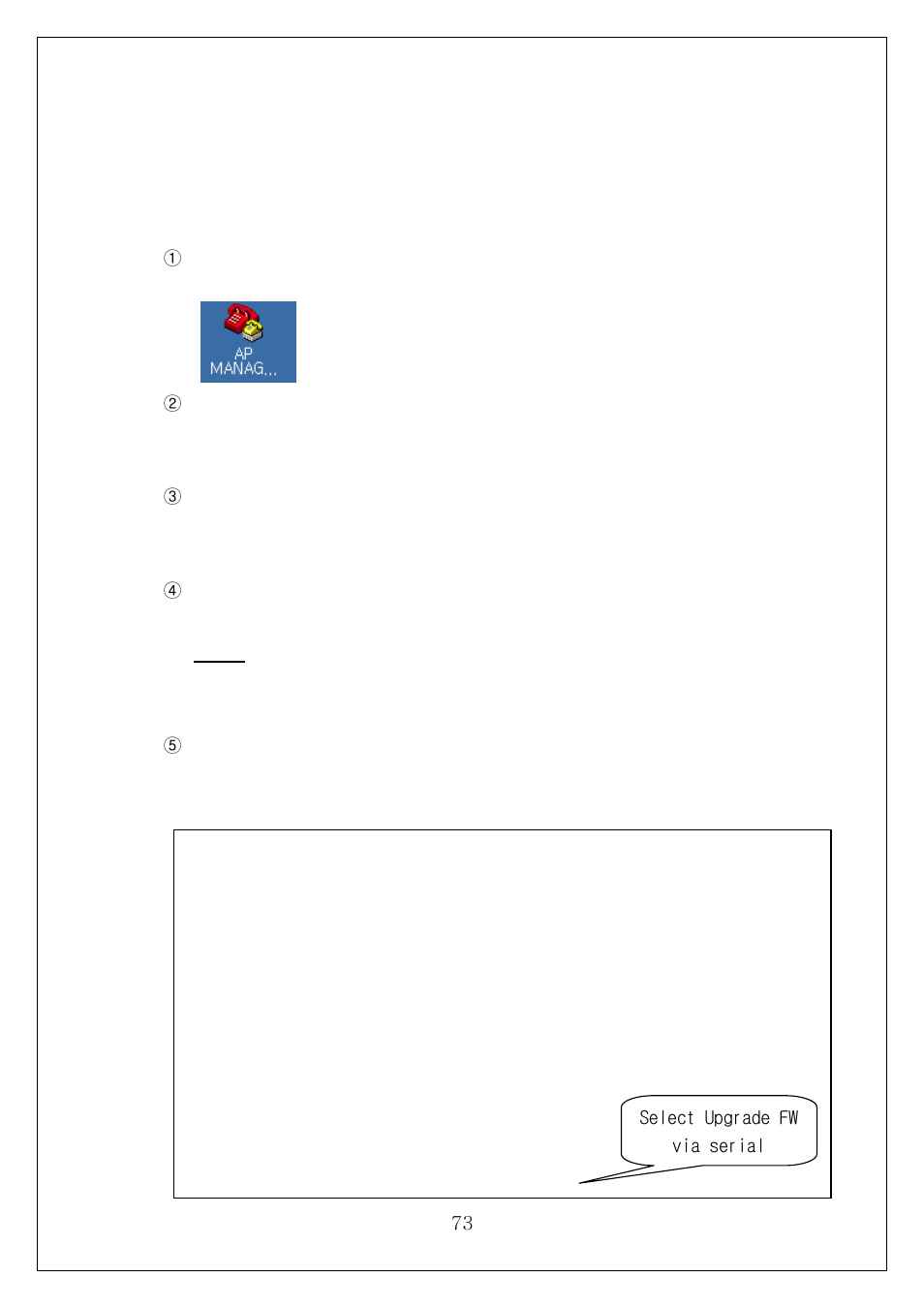 Firmware upgrade using rs-232c(com port) | Samsung SWL-4000AP User Manual | Page 77 / 89
