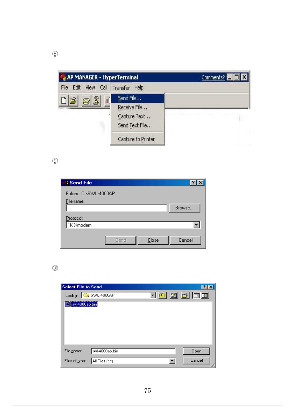 Samsung SWL-4000AP User Manual | Page 79 / 89