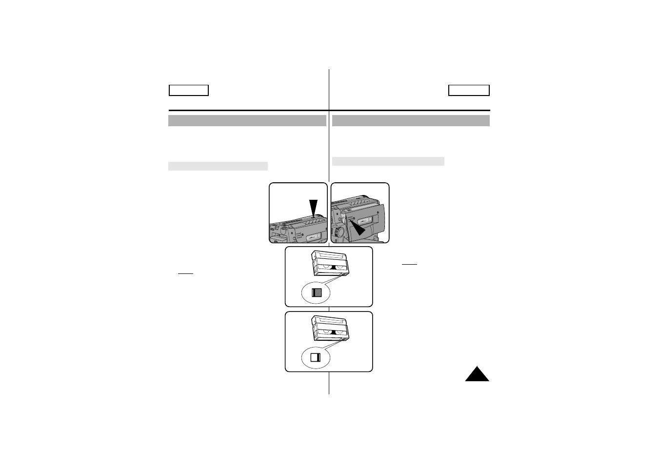 Preparing configuración de la videocámara | Samsung SCW71/W73 User Manual | Page 21 / 60