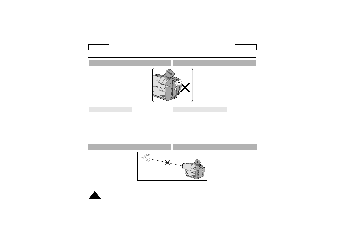 Notices and safety instructions, Avisos e instrucciones de seguridad | Samsung SCW71/W73 User Manual | Page 4 / 60