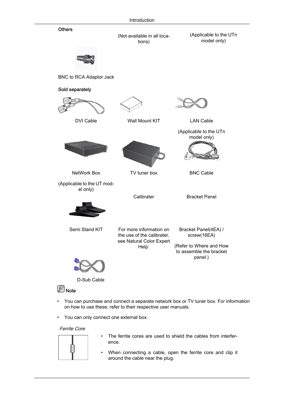 Samsung 460UTN User Manual | Page 11 / 116