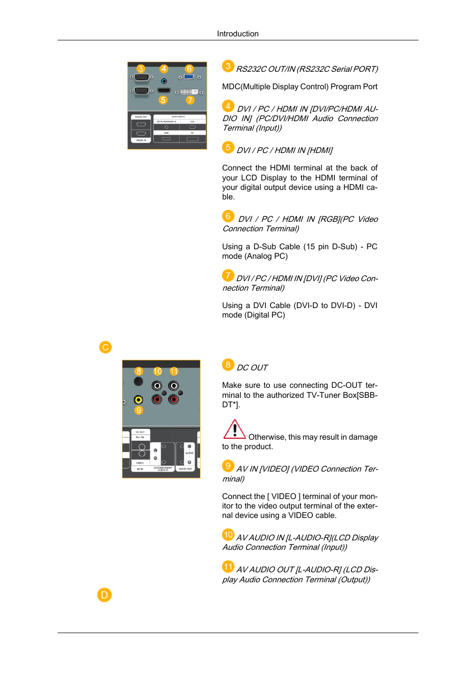 Samsung 460UTN User Manual | Page 14 / 116