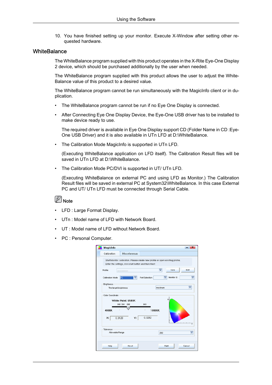 Whitebalance | Samsung 460UTN User Manual | Page 42 / 116