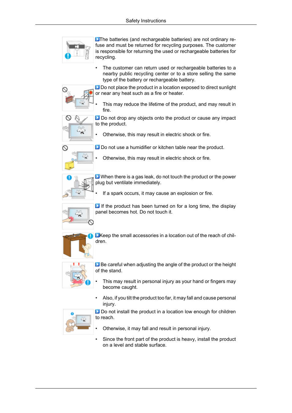 Samsung 460UTN User Manual | Page 8 / 116