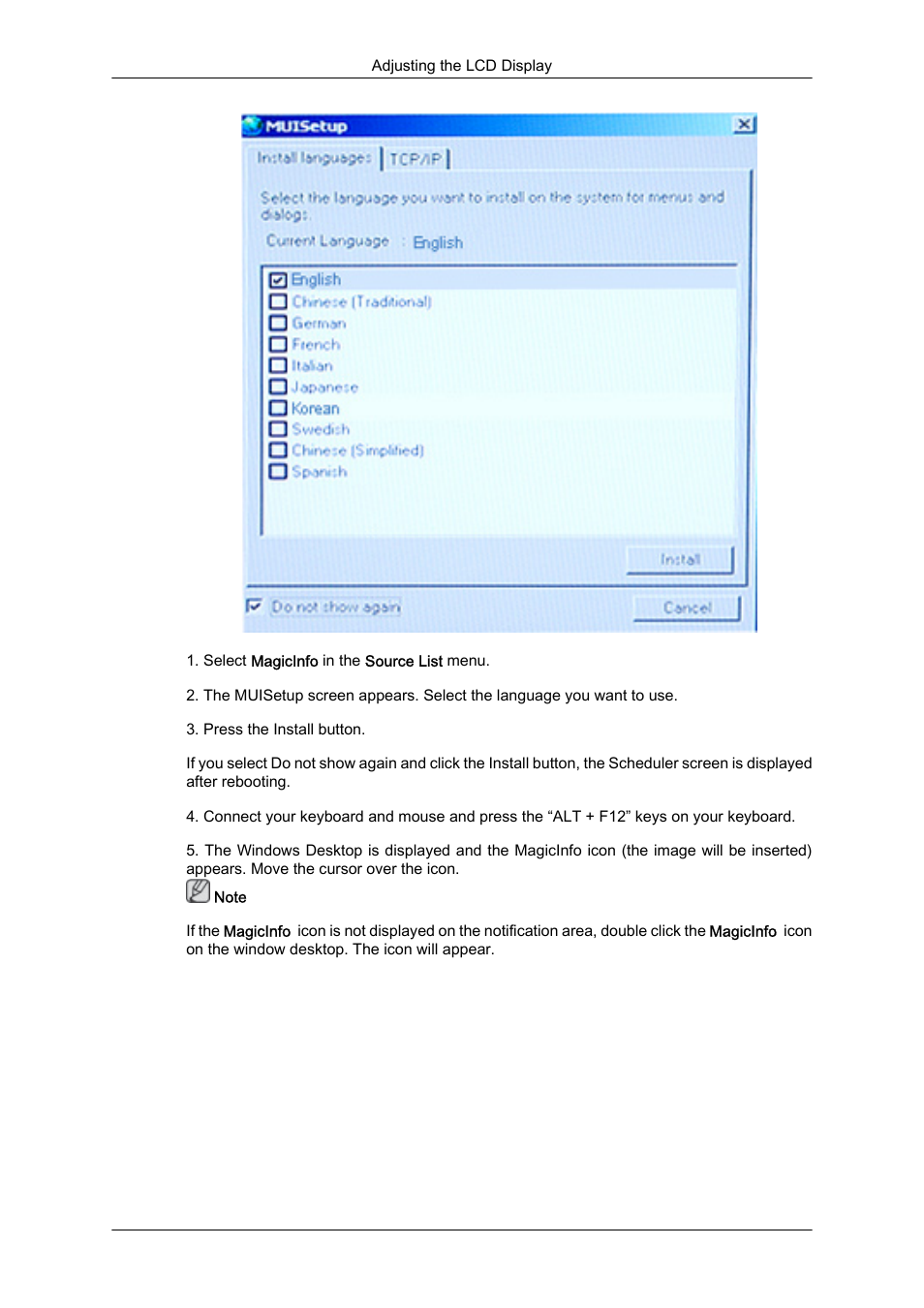 Samsung 460UTN User Manual | Page 96 / 116