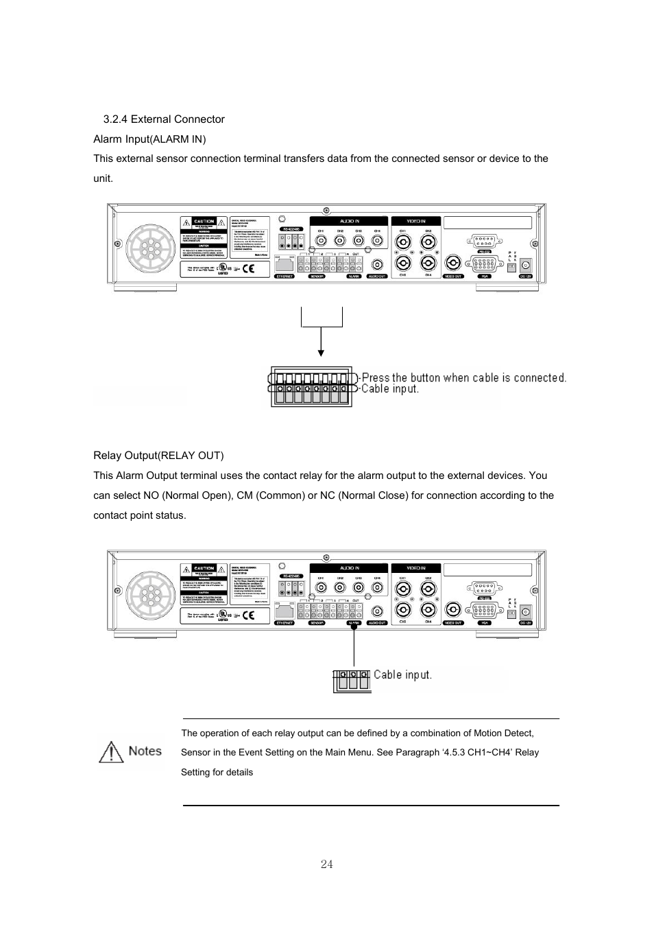 Samsung SVR-440 User Manual | Page 24 / 85