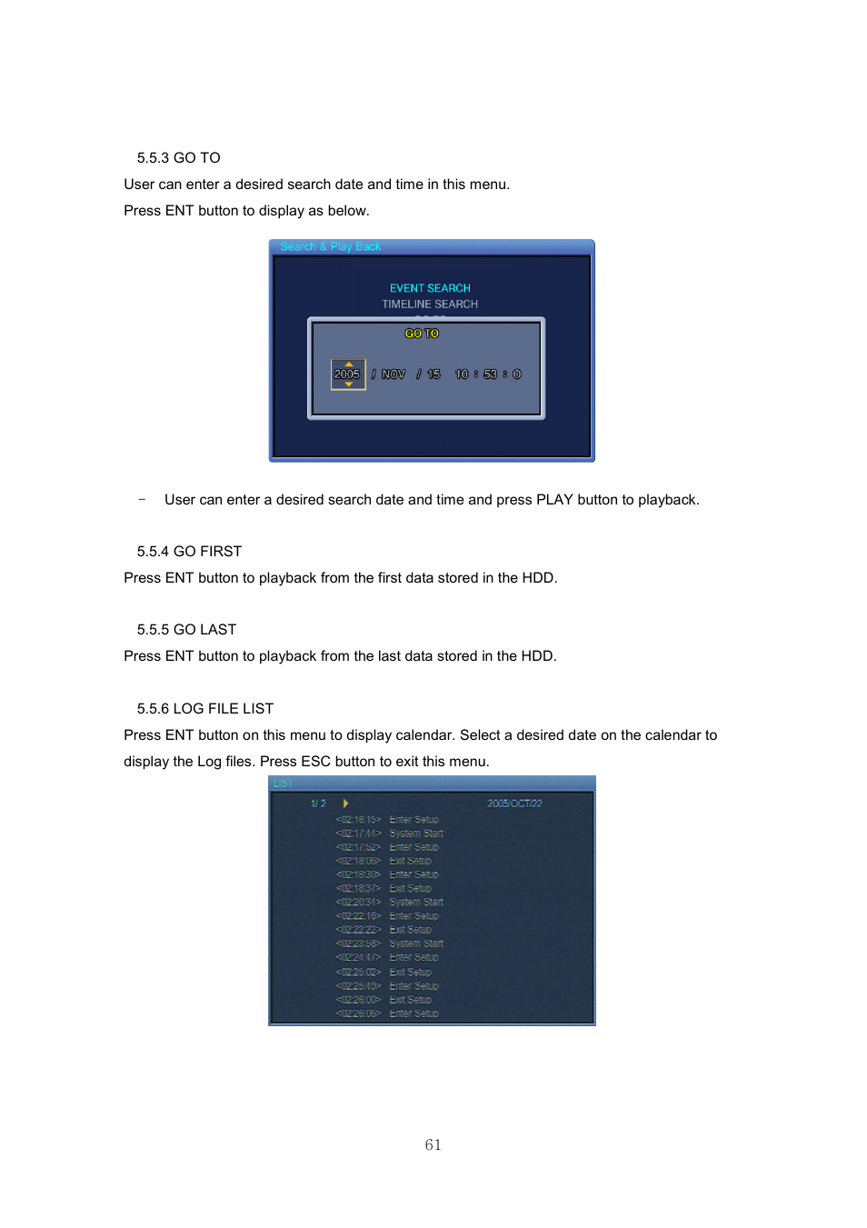 Samsung SVR-440 User Manual | Page 61 / 85