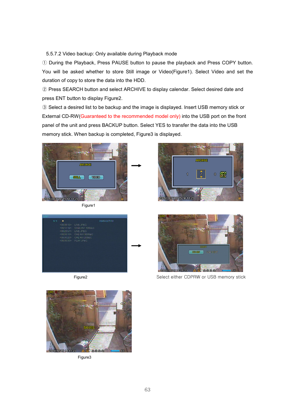 Samsung SVR-440 User Manual | Page 63 / 85