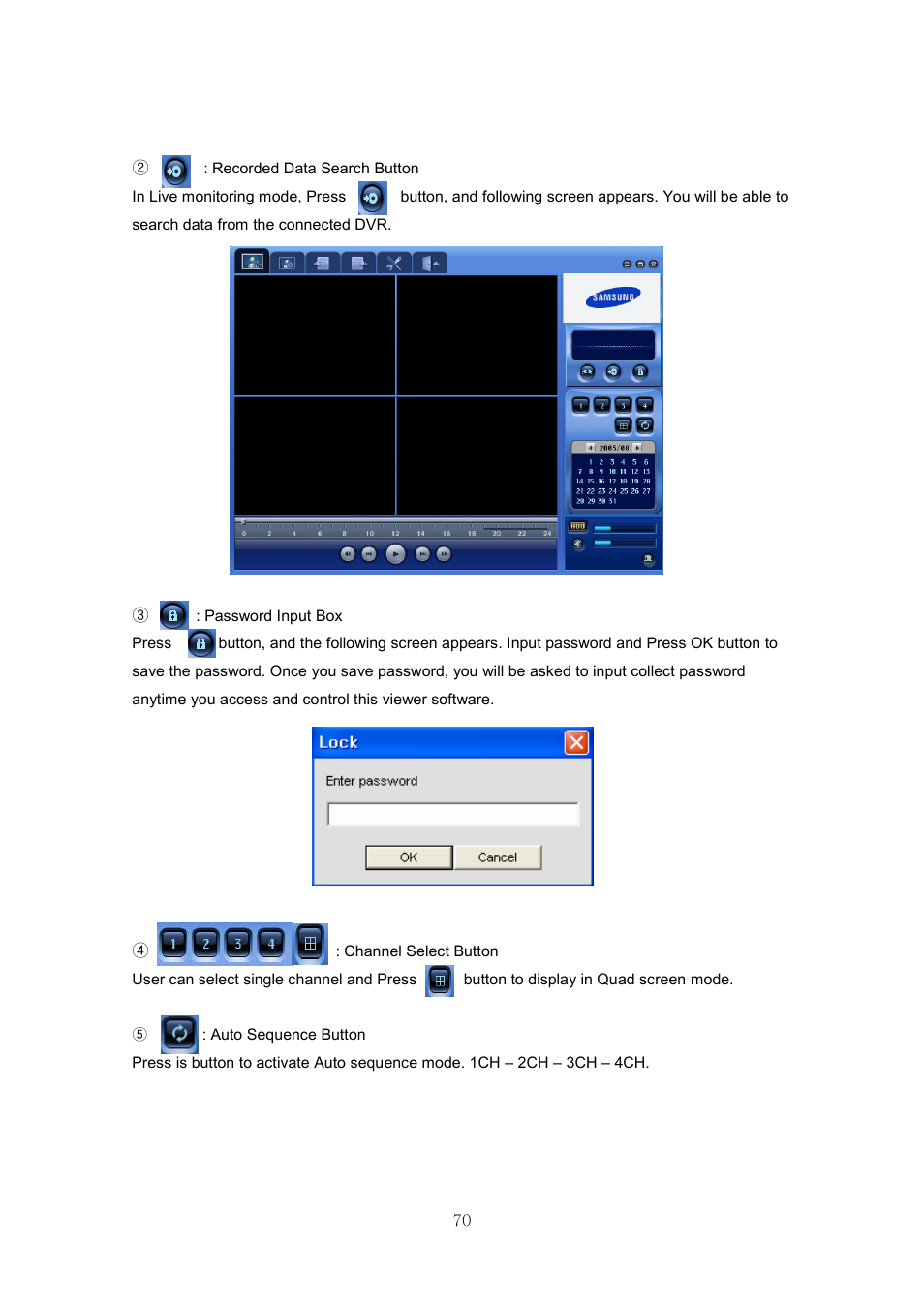 Samsung SVR-440 User Manual | Page 70 / 85