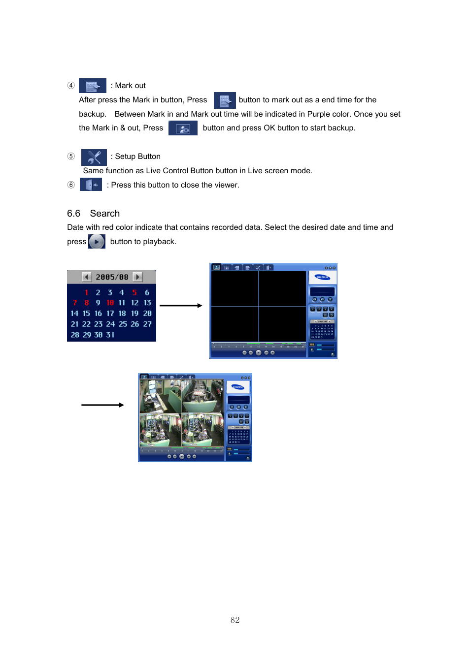 6 search | Samsung SVR-440 User Manual | Page 82 / 85