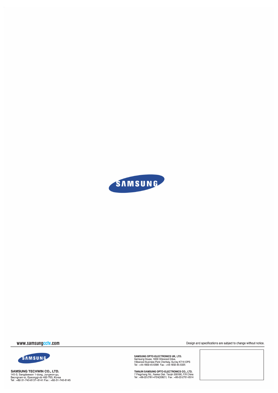 Samsung SVR-440 User Manual | Page 85 / 85