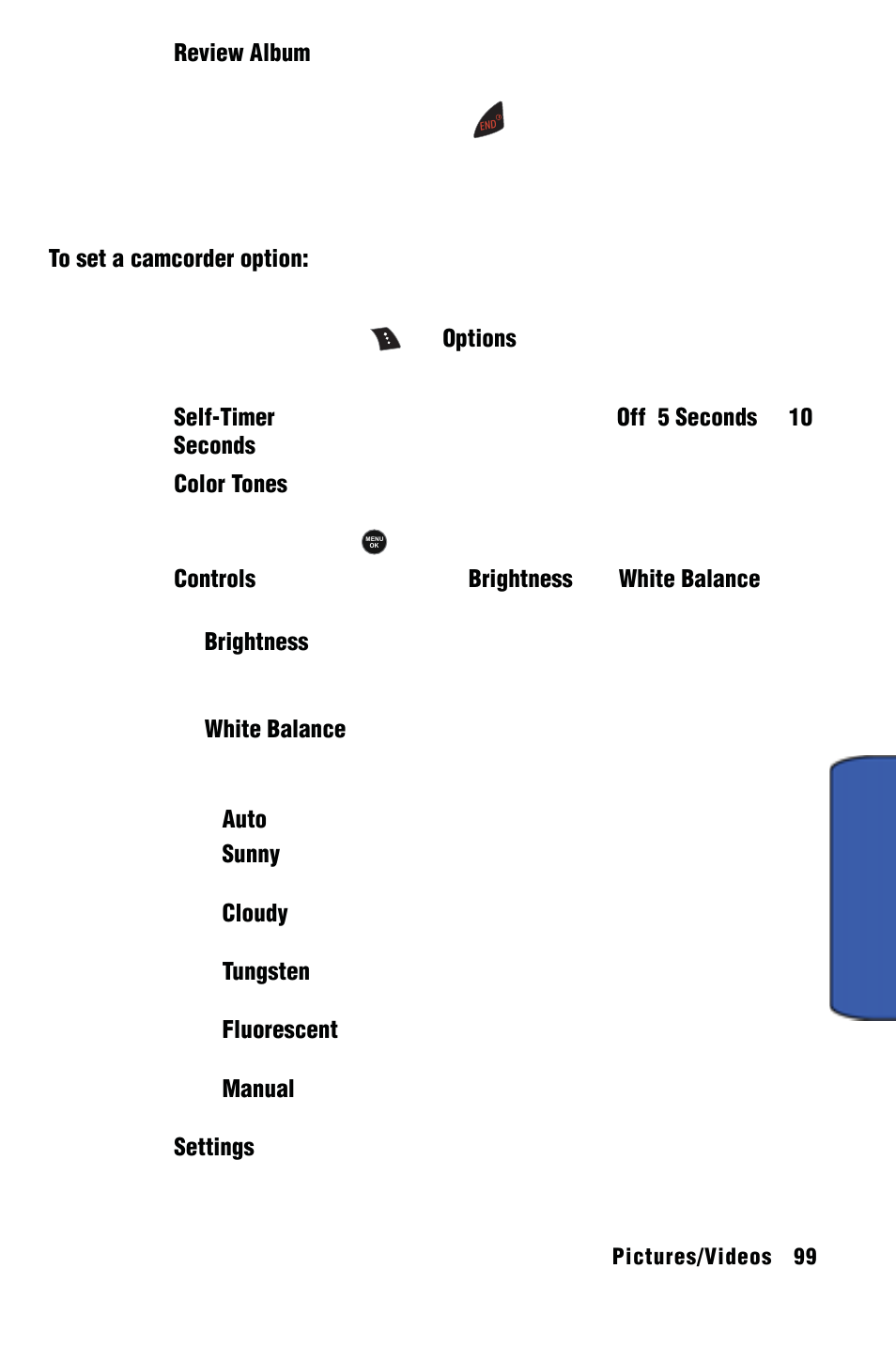 Samsung SPH-m50 User Manual | Page 105 / 147
