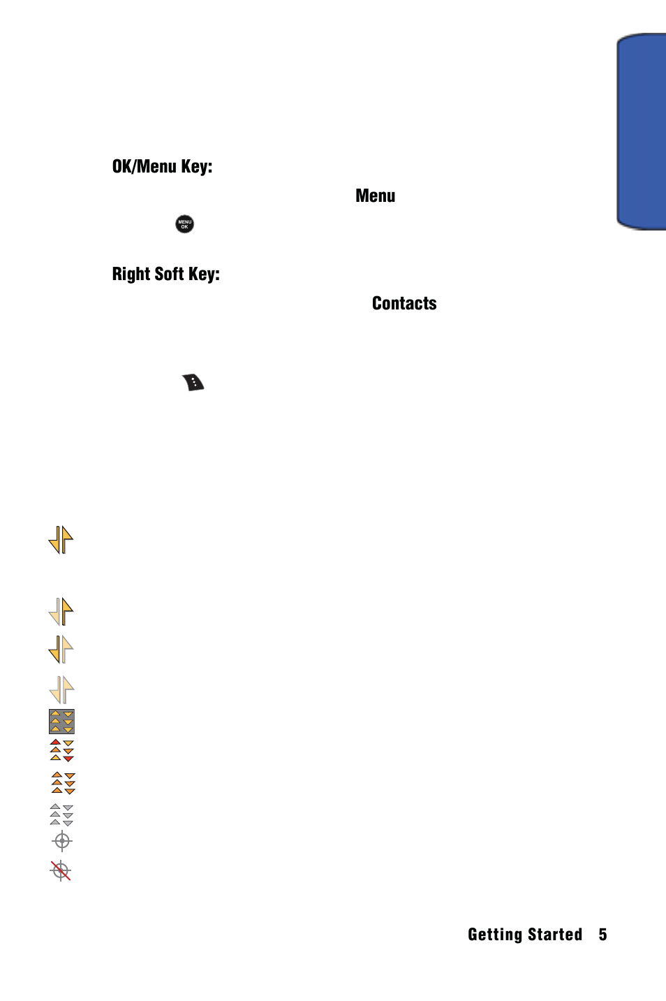 Viewing the display screen | Samsung SPH-m50 User Manual | Page 11 / 147