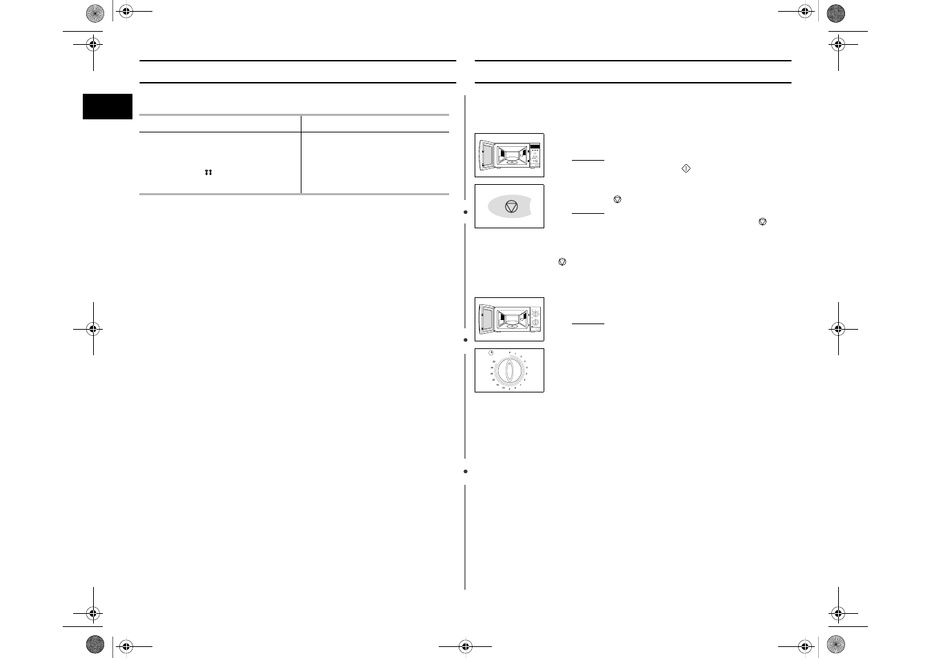 Power levels, Stopping the cooking | Samsung M1630N User Manual | Page 10 / 24