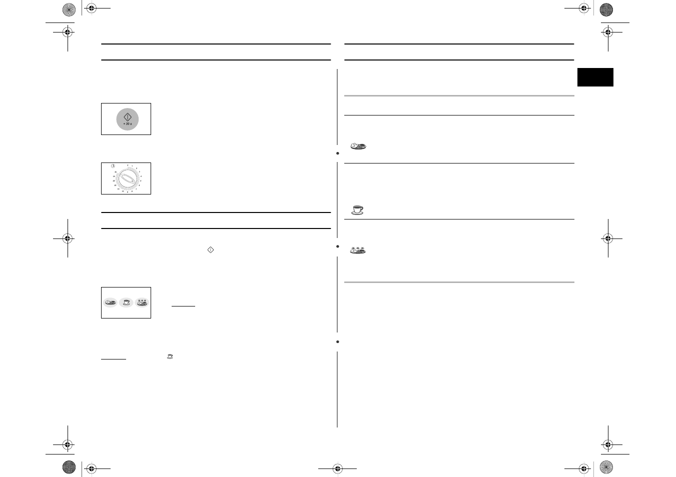 Adjusting the cooking time, Using the instant reheat feature (m1630n), Instant reheat settings (m1630n) | Samsung M1630N User Manual | Page 11 / 24