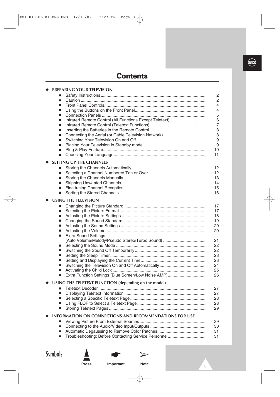 Samsung 14F2 User Manual | Page 3 / 32