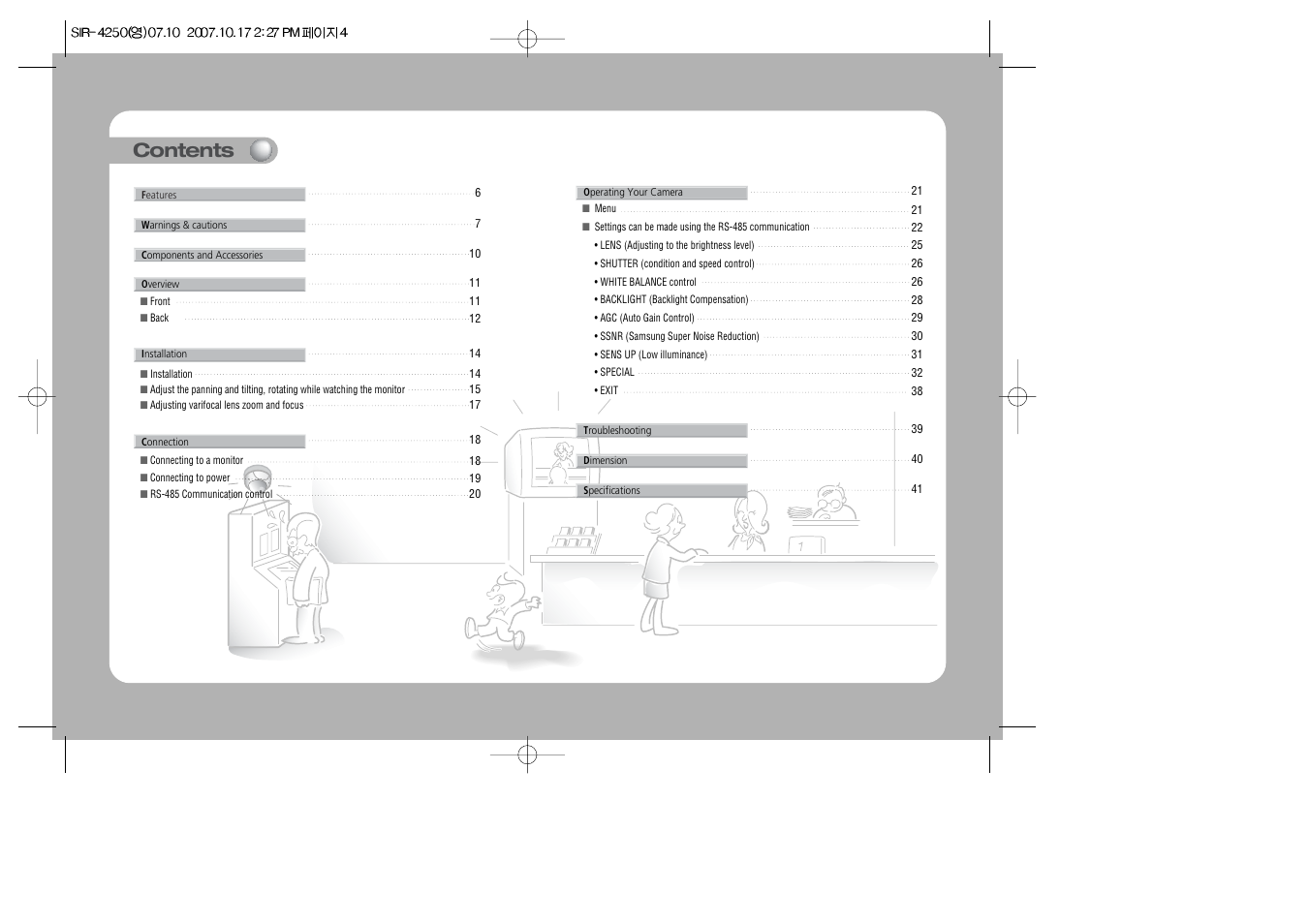 Samsung SIR-4250 User Manual | Page 3 / 22