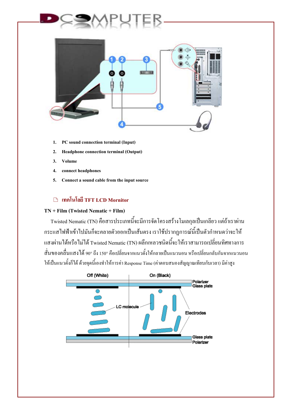 Testing, Performance | Samsung SYNCMASTER VX700 User Manual | Page 5 / 9