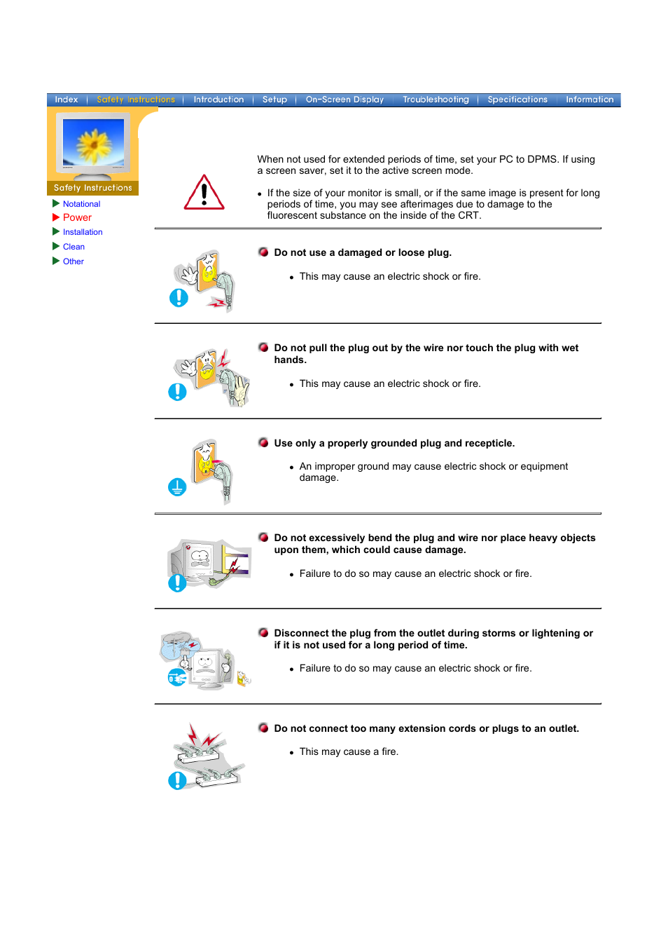 Samsung 700DF User Manual | Page 4 / 42