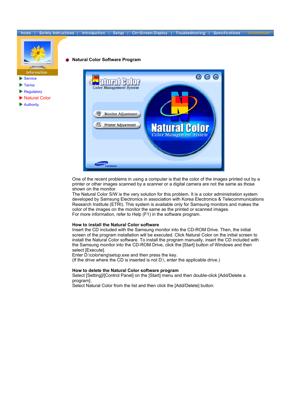 Samsung 700DF User Manual | Page 41 / 42