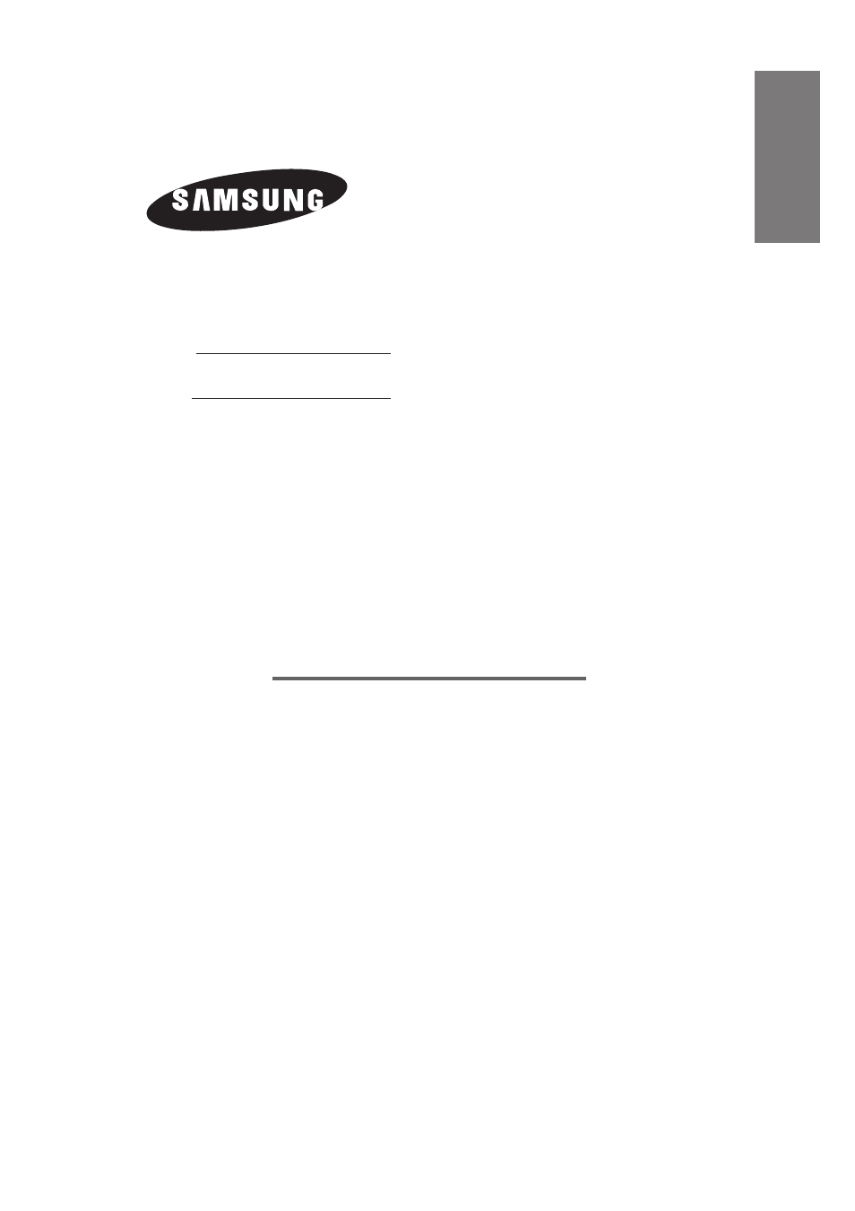 Samsung SRS536NP User Manual | 16 pages