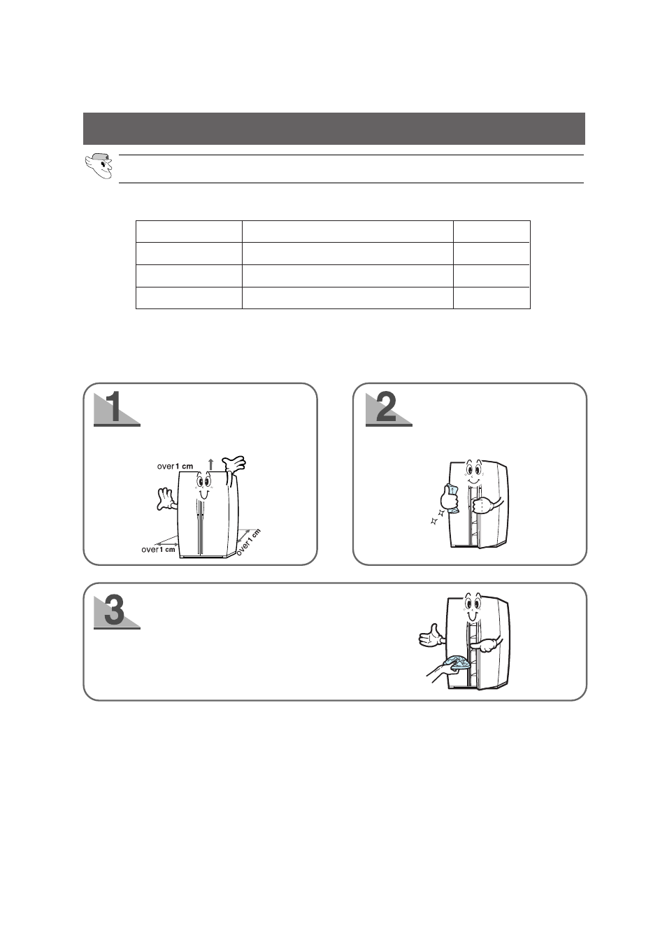 Installation of the refrigerator, Checking the dimensions of your entrance door | Samsung SRS536NP User Manual | Page 12 / 16