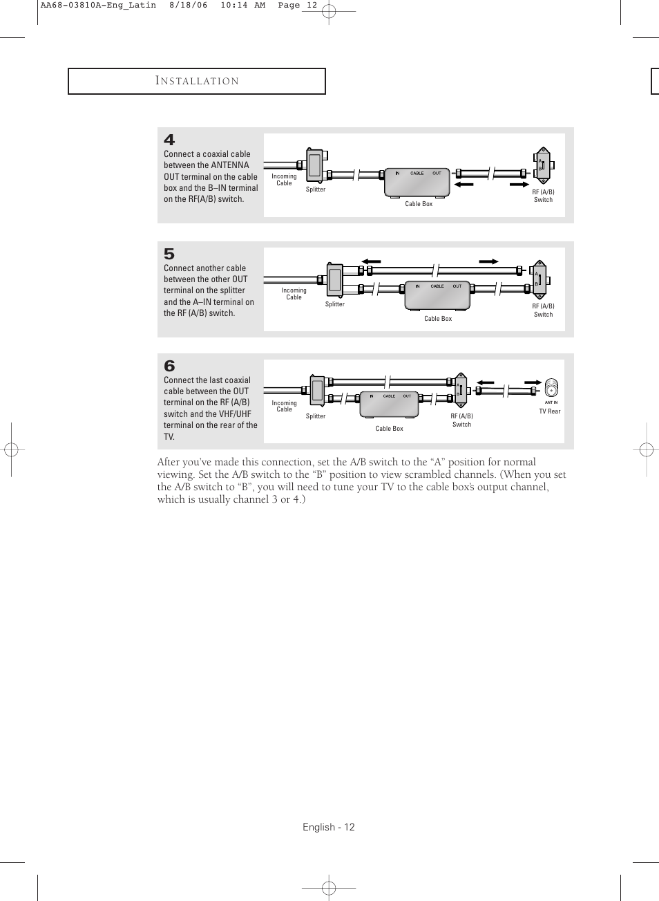 Samsung CL-21M40MQ User Manual | Page 12 / 44