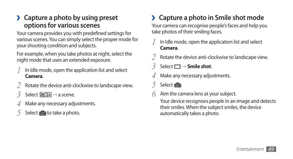 Samsung GALAXY GT-S5570 User Manual | Page 49 / 126