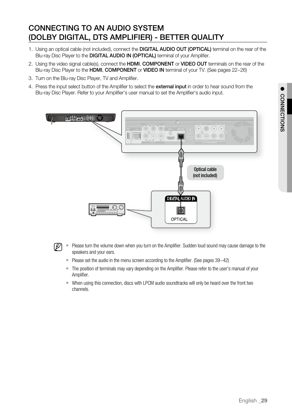 Samsung BD-P3600 User Manual | Page 29 / 104