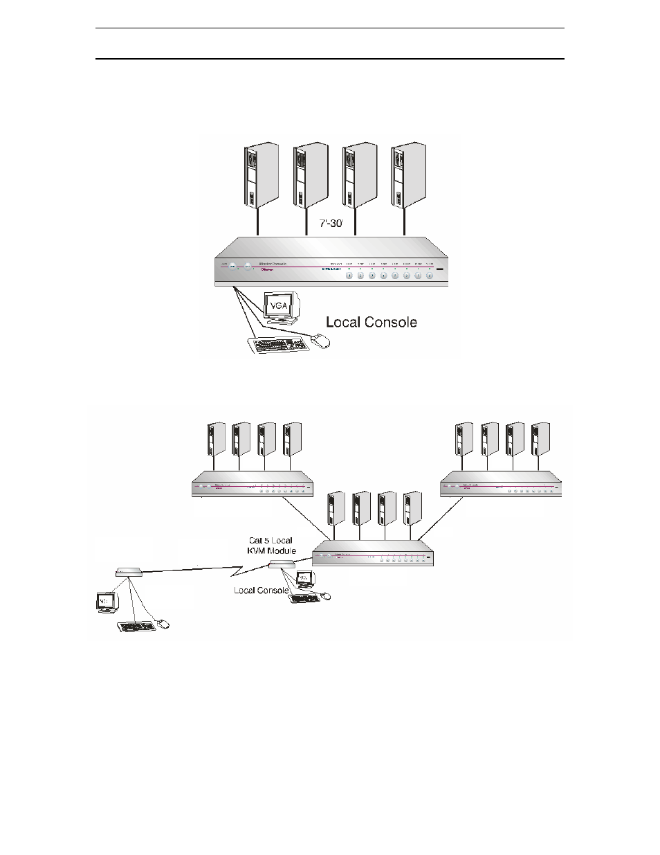 One-tier and two-tier configurations, Figure 4 one-tier configuration | Samsung MCC8 User Manual | Page 12 / 46
