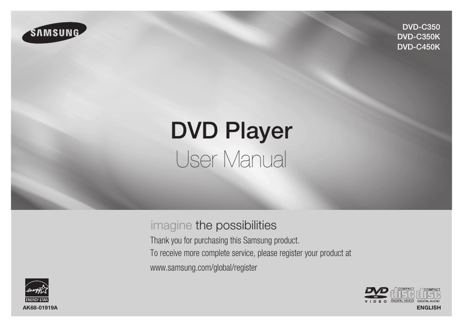 Samsung DVD-C350 User Manual | 16 pages