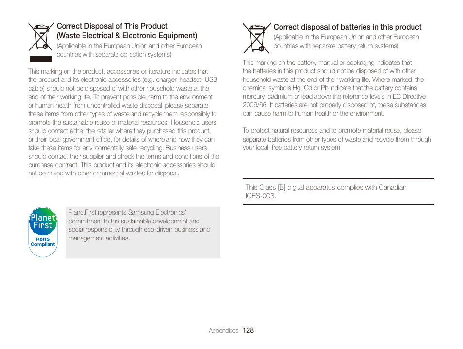 Samsung WB2000 User Manual | Page 129 / 133