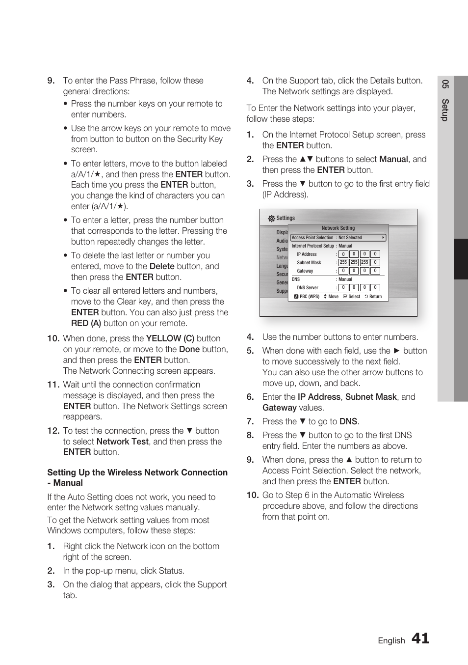 Samsung BD-C7500 User Manual | Page 41 / 69