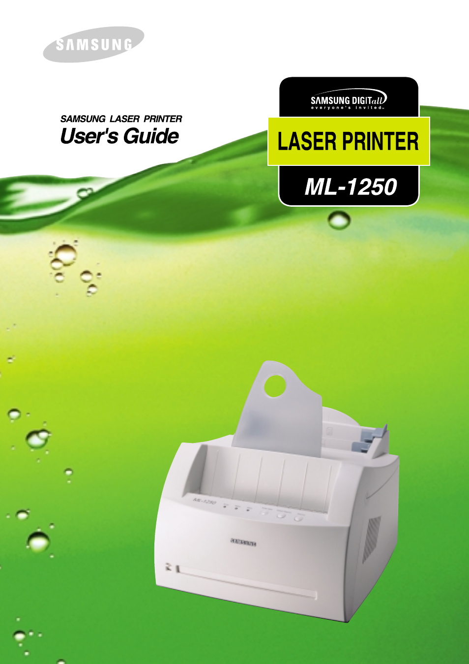 Samsung ML-1250 User Manual | 136 pages