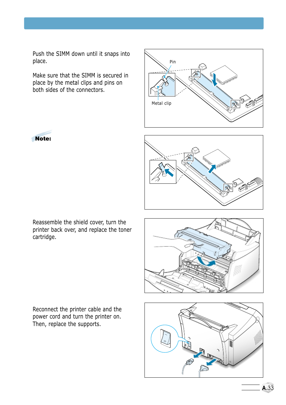 Samsung ML-1250 User Manual | Page 132 / 136