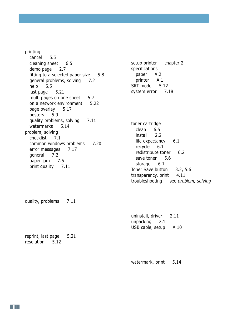 Samsung ML-1250 User Manual | Page 135 / 136