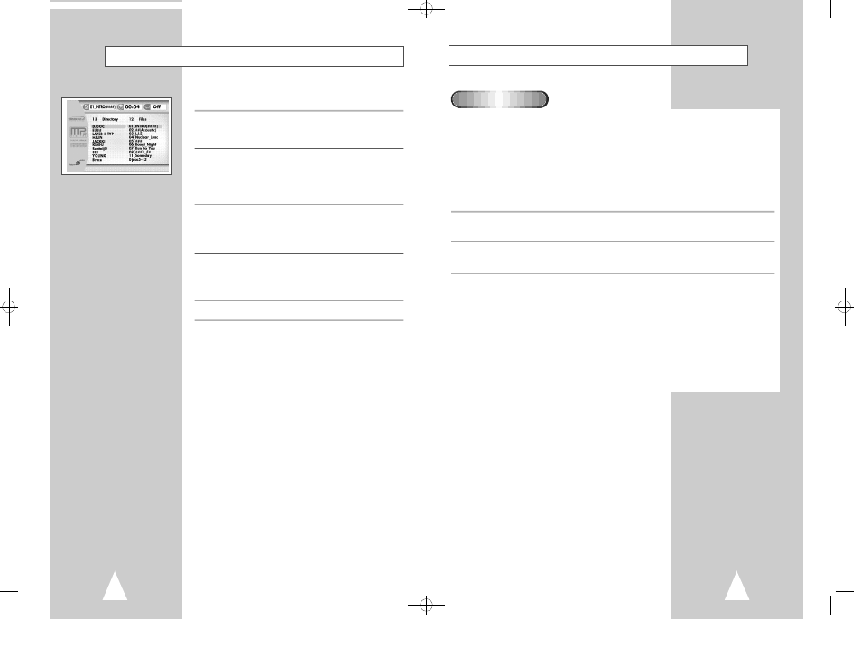 Mp3 playback | Samsung DVD-V2500 User Manual | Page 22 / 34