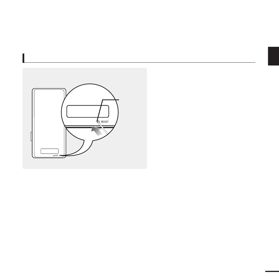 Reset function | Samsung YP-K3 User Manual | Page 15 / 58