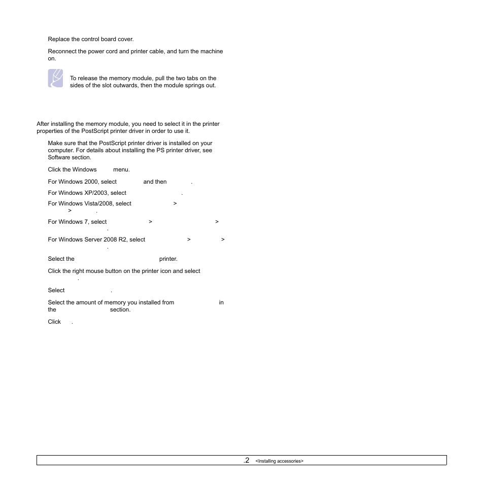 Samsung ML-2850 User Manual | Page 45 / 87