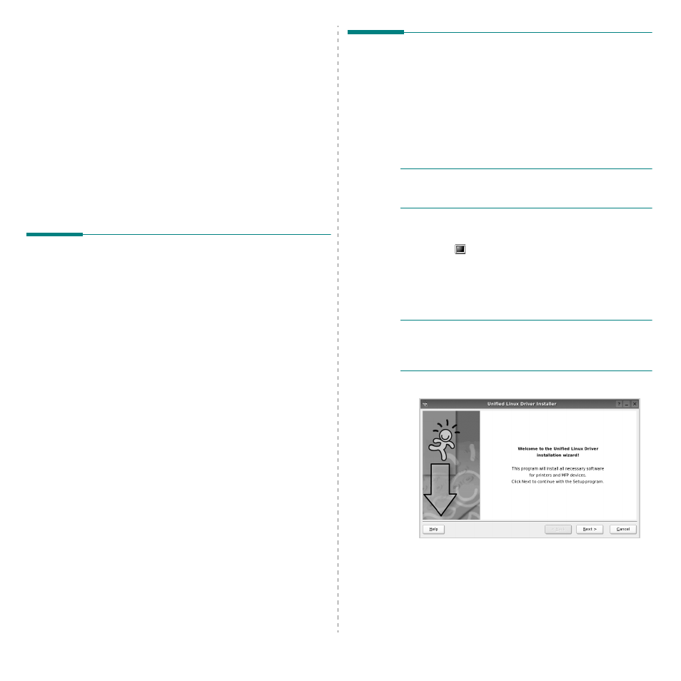 Using your printer in linux, Getting started, Installing the unified linux driver | Chapter 7 | Samsung ML-2850 User Manual | Page 75 / 87