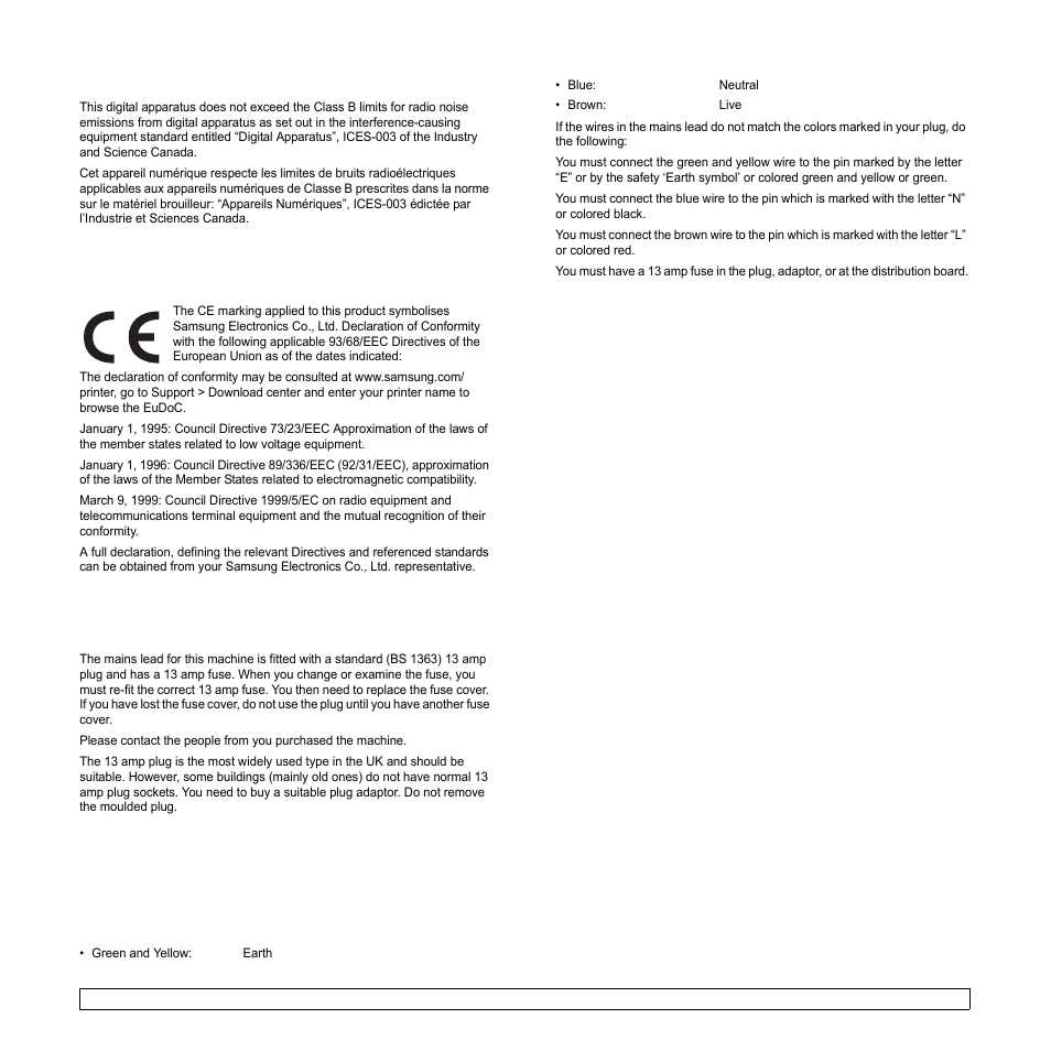 Samsung ML-2850 User Manual | Page 9 / 87